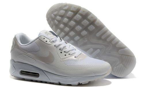 Nike Air Max 90 Hyp Frm Unisex All White Running Shoes Poland